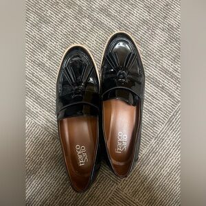 Franco Sarto Black Loafers for Women